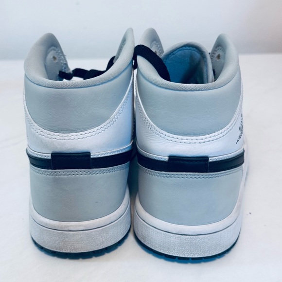 Nike Air Jordan Gray and White High-Tops - Picture 8 of 12